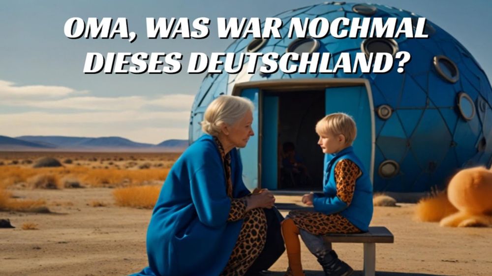 "Oma, was war nochmal dieses Deutschland?" – Parodie …?