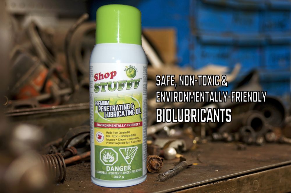 Safe and non-toxic industrial strength bio lubricants that quickly penetrate to clean rusted parts and lubricate to protect against wear and corrosion. Natural Penetrating Oil, Safe for food chain mai...