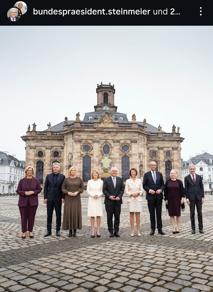 Anke Rehlinger, Jörg 'Klöcknerficker' Pilawa, Julia 'Pilawaficker' Klöckner, Elke Büdenbender, Frank-Walther Steinmeier-Eisenbeißer, Frau Amtsgerichtsdirektorin Merz, Fotzenfritz Merz, Elke Brunnemer und Stephan Harbarth.