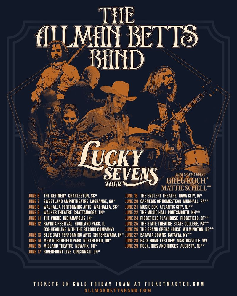 Allman Betts Band Tour Poster