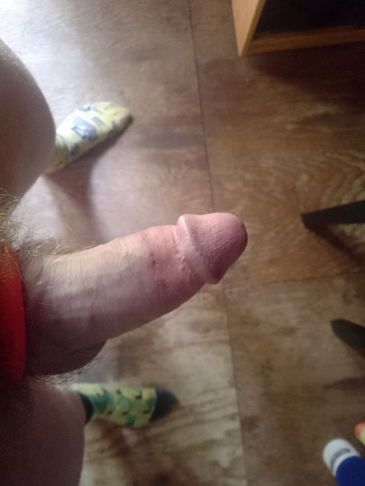 just cock, ma'am, & a thick slab of it at that