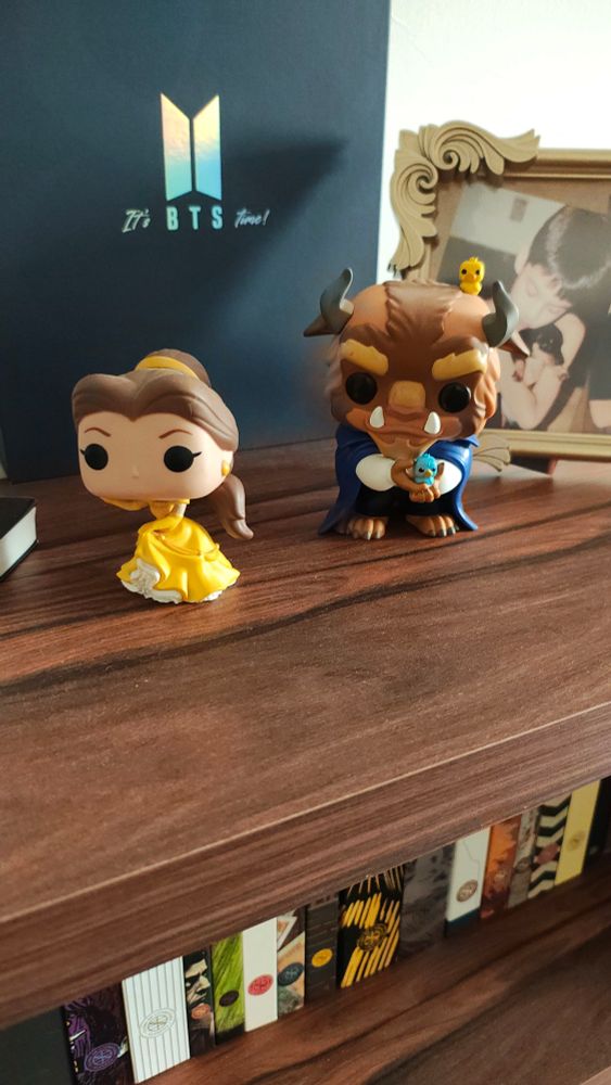 Funko pop da bela e da fera