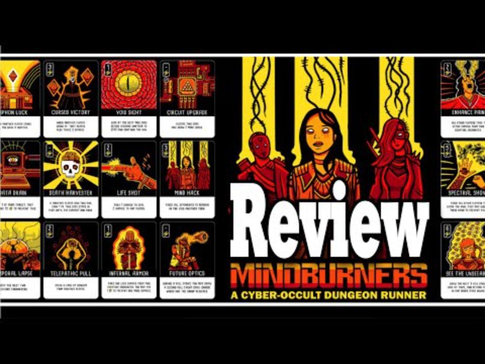 Mindburners: A Cyber-Occult Dungeon Runner (Review)