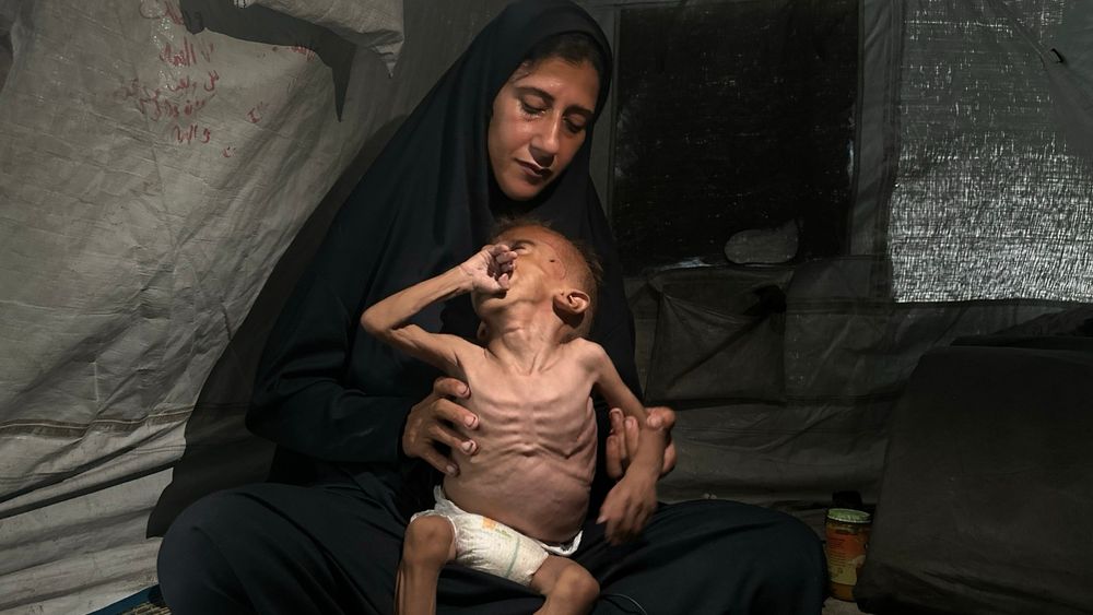 A photo of an emaciated child in Gaza has gone viral, with many in Israel claiming it depicts false information. Our producer in Gaza meets the child and his family, we hear about how he is doing now ...