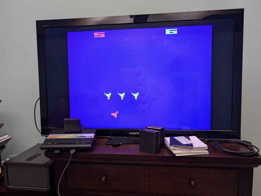 Atari 2600 Combat on a 7800+