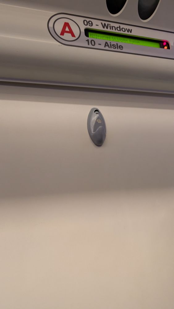 A window seat with no window
