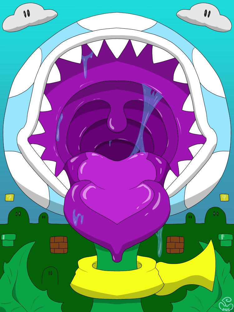 ScarfBoo's Piranha Plant mawshot