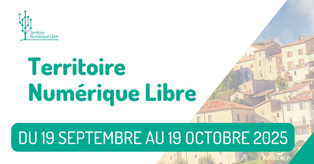 📅 Les candidatures pour devenir un Territoire Numérique Libre sont ouvertes du 19 septembre au 19 octobre 2025 #TNL2025 !


Vous êtes une collectivité territoriale française , et souhaitez faire valoir votre engagement en faveur des logiciels libres ? 

Territoire Numérique Libre est une initiative pour les collectivités territoriales (sans critère de taille), valorisant : 

🟢 La mutualisation des ressources, 

🟢 Le bon usage de l’argent public, 

🟢 Et toutes les initiatives en faveur des biens communs numériques sur le territoire.

👉👉👉 Accès candidatures : https://territoire-numerique-libre.org/le-label/candidatures-2025/


CNLL OW2 Déclic #April Nouvelle-Aquitaine Open Source AFUL Mairie de Saint-Martin d'Uriage France Numérique Libre (FNL)