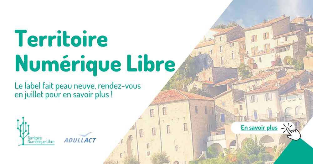 Le label Territoire Numérique Libre fait peau neuve pour sa 10ème édition.  

Nouvelle forme, nouvelles récompenses, beaucoup d'améliorations.... et de surprises pour cette année ! Nous travaillons actuellement sur le sujet.

Plus d'informations à venir courant juillet, donc restez connectés !    
https://territoire-numerique-libre.org/edition-2025/

#TNL2025 #CollTerr #Logiciellibre