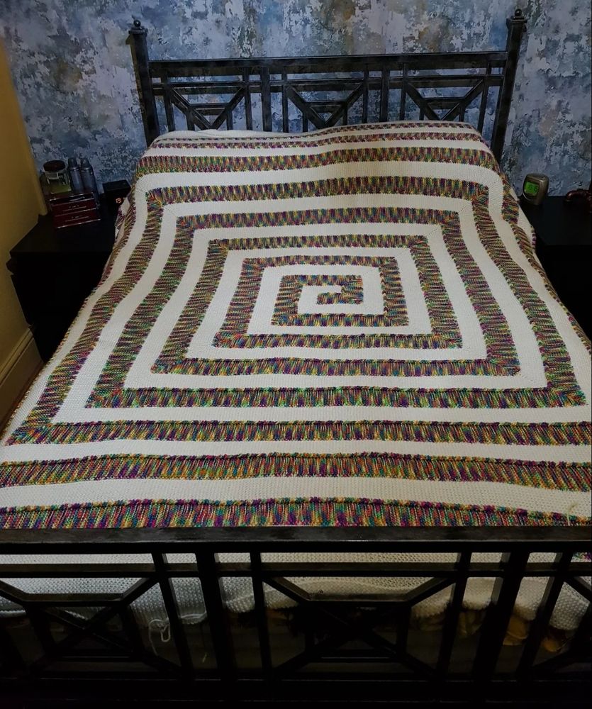 Double ten stitch blanket