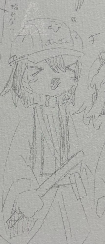 ※左上の｢描かない｣はただのメモです気にしないで
※右にいるのはレイちゃんさんですが
　ラクガキすぎて見せたくないので
　カットさせていただきましたゴメンね