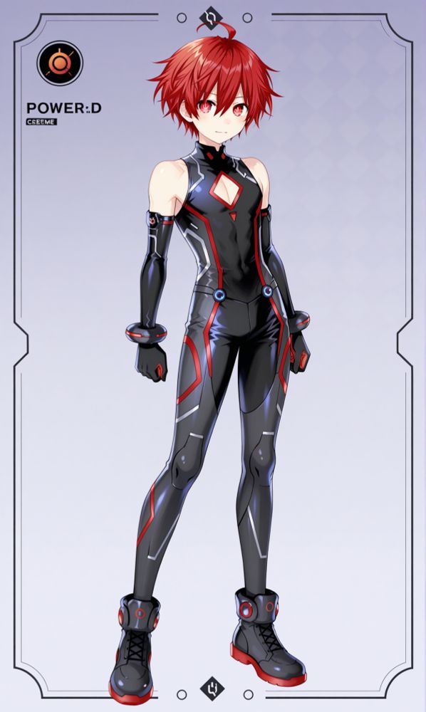 Note: The Cross lace parts on the boots were not what I told Pixai to generate it did that on it's own