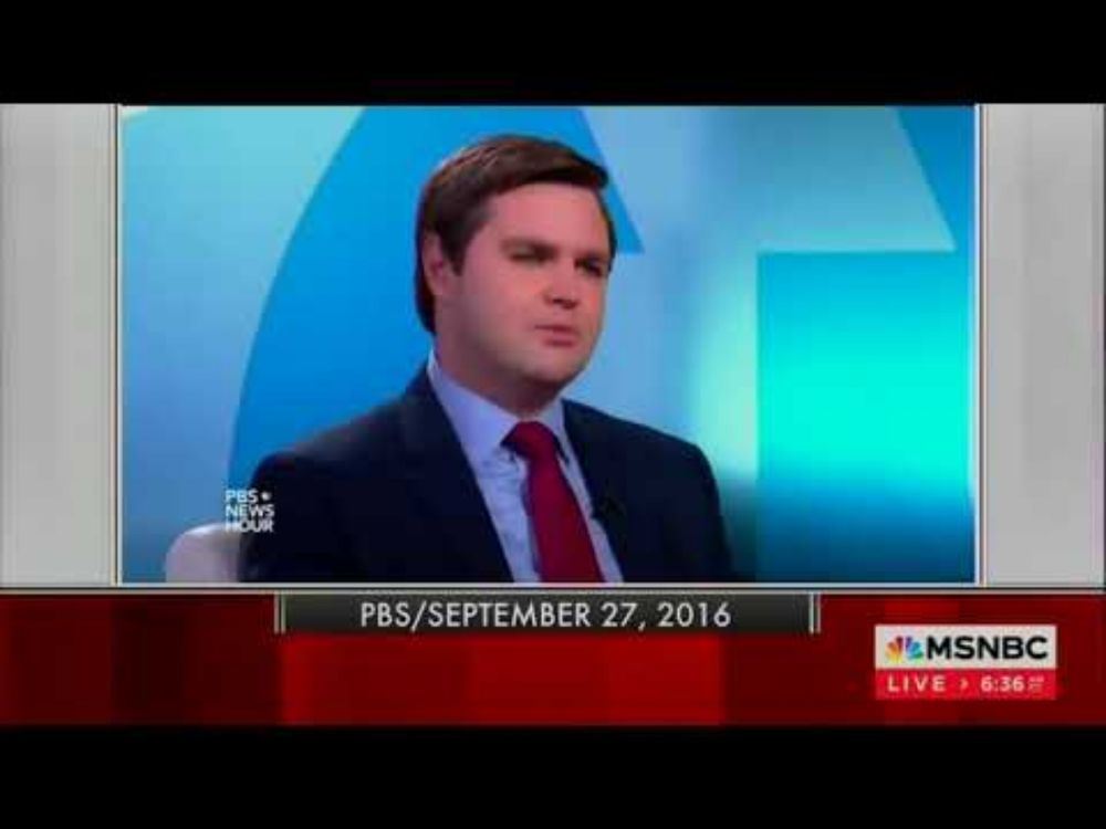 The JD Vance video that was deleted from (X) formerly twitter.  You know what to do