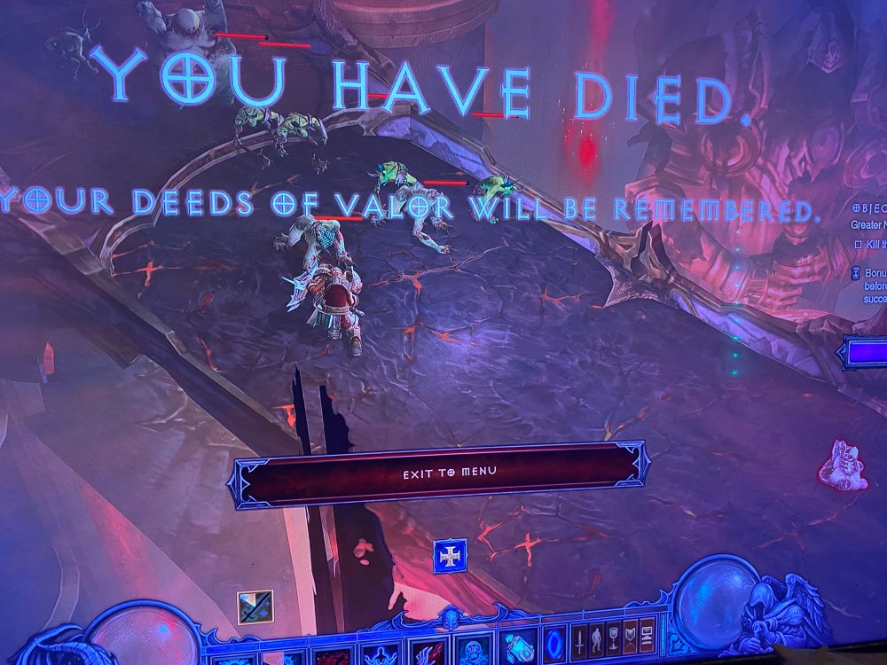 perma death of a hardcore character

RIP Necromancer. 