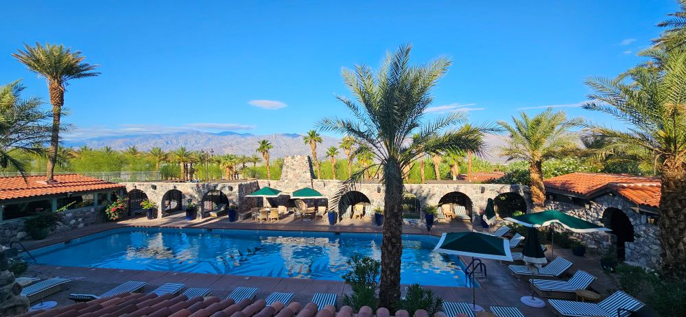 A natural spring keeps this natural pool at about 87°F, and no chemicals are needed.