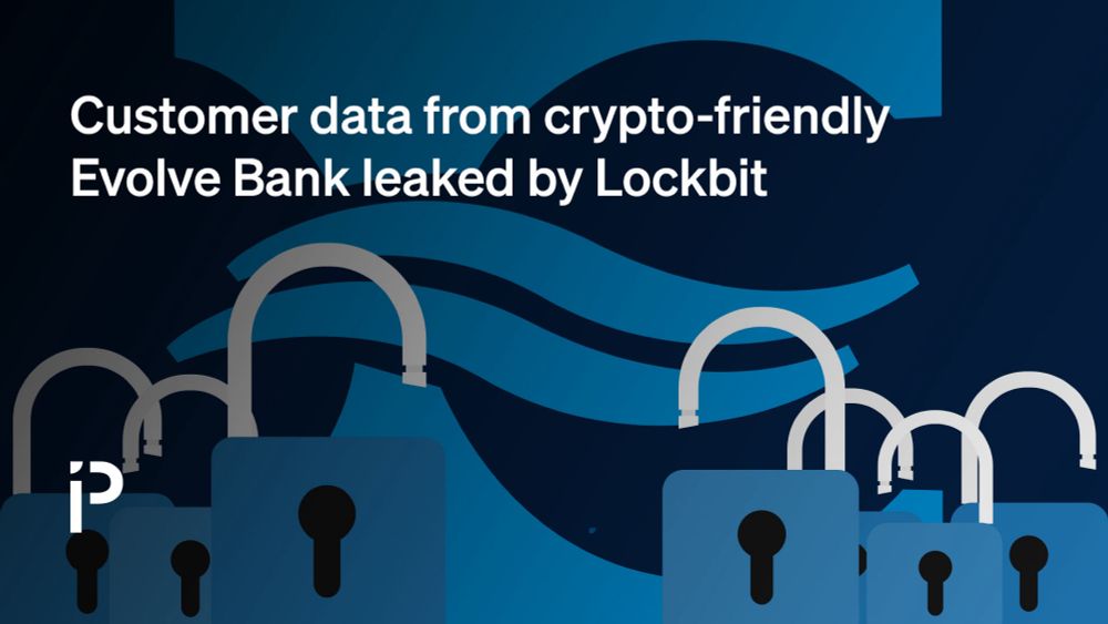 Customer data from crypto-friendly Evolve Bank leaked by Lockbit