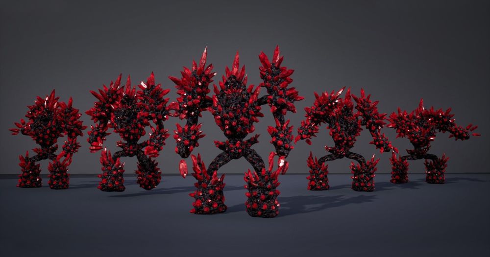 Fantasy crystal golem | 3D Creatures | Unity Asset Store