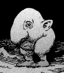 The creature from Berserk that's just a nose with legs