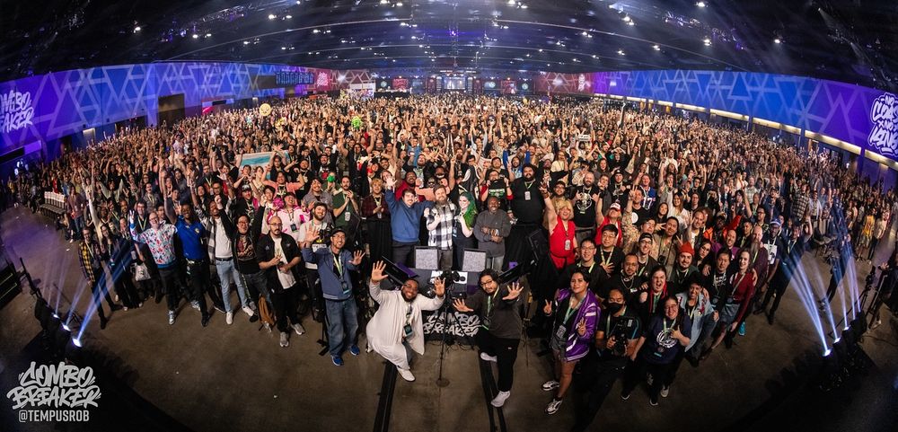 View from CB2025’s center stage before SF6 Top 8.