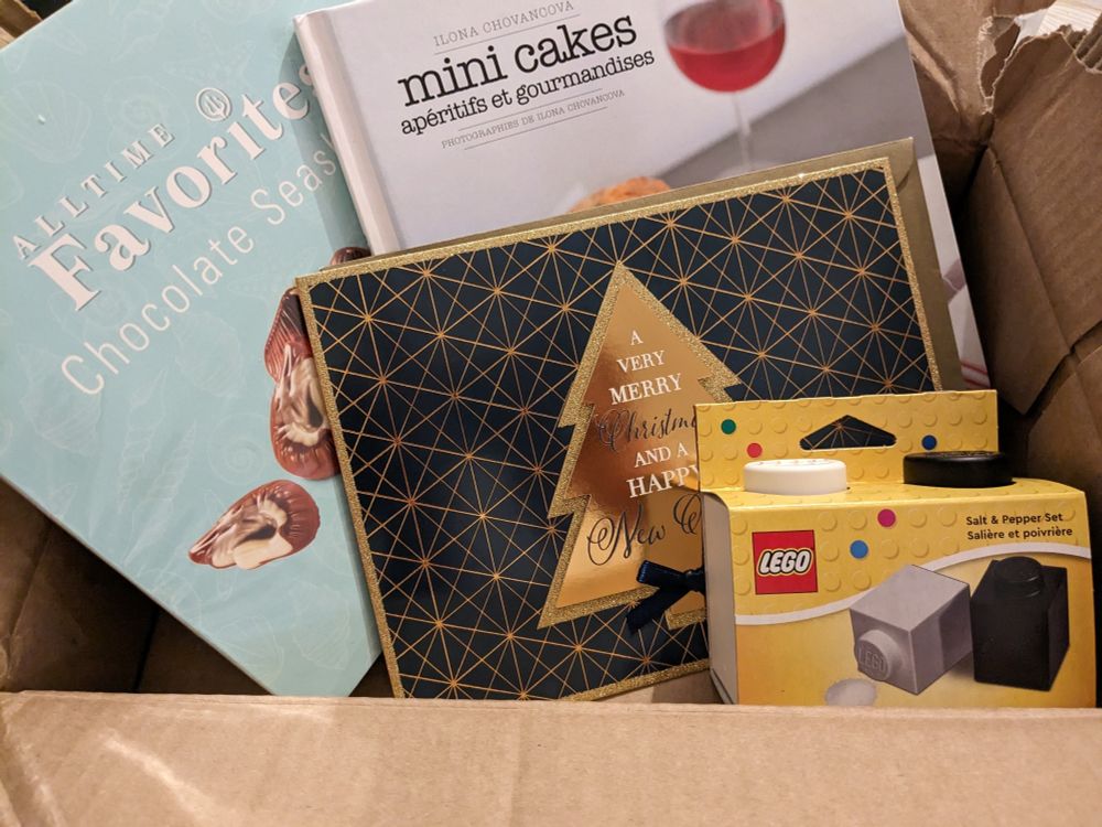Cadeaux de Noël déballés