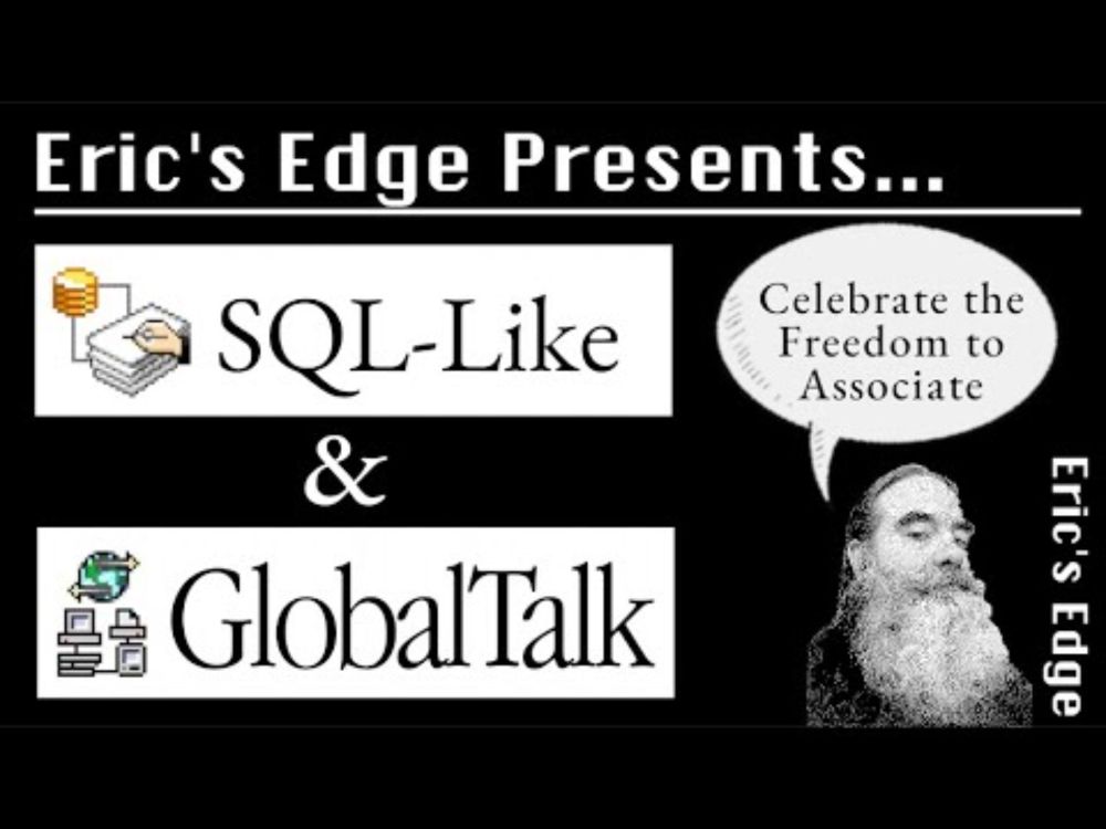 Eric's Edge - SQL-Like on GlobalTalk