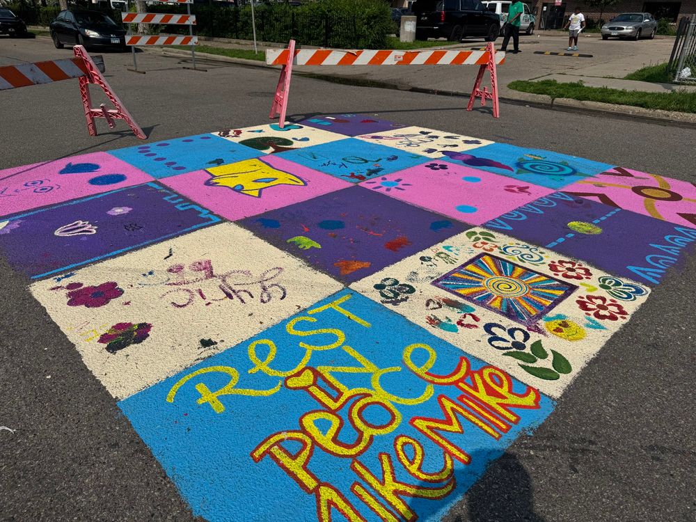The Little Earth Street Painting project