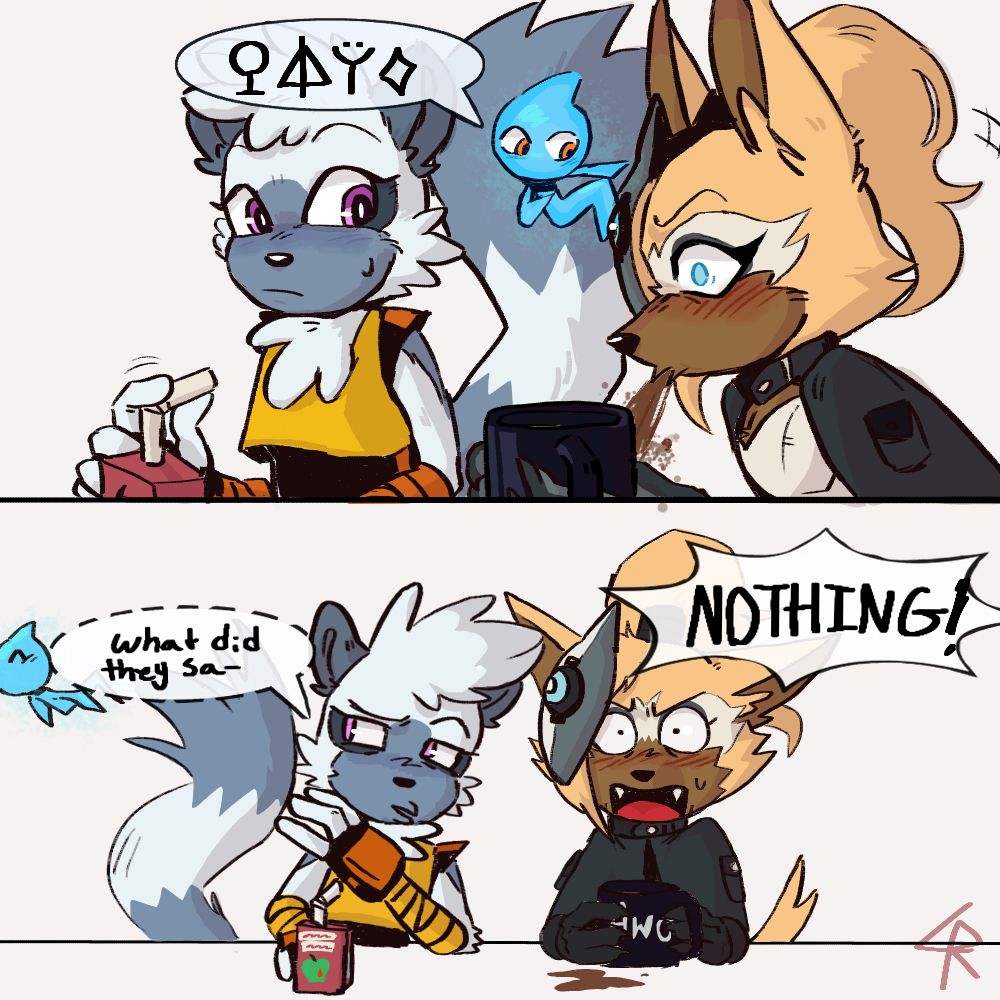 A little comic revolving around Cyan Wisp, Tangle, and Whisper from sonic the hedgehog :)