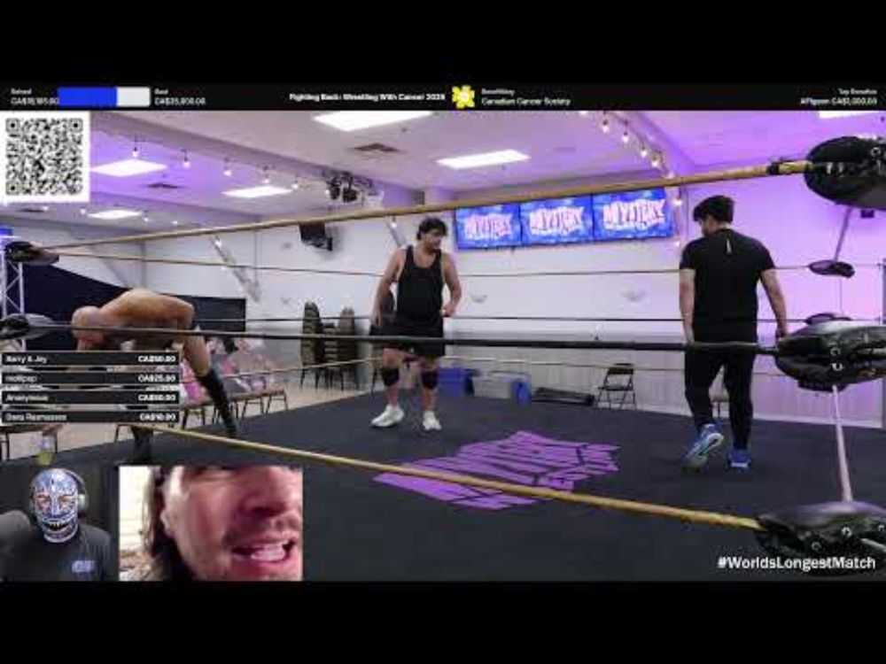 YouTube video by Evil Uno presents Mystery Wrestling