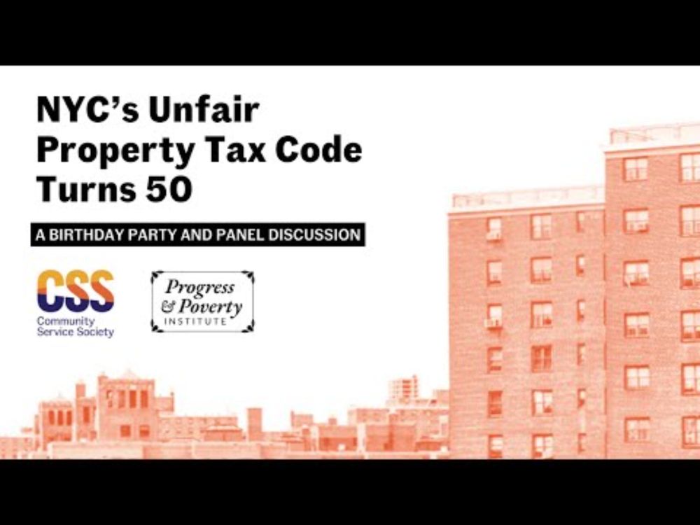 NYC’s Unfair Property Tax Code Turns 50: A Birthday Party and Panel