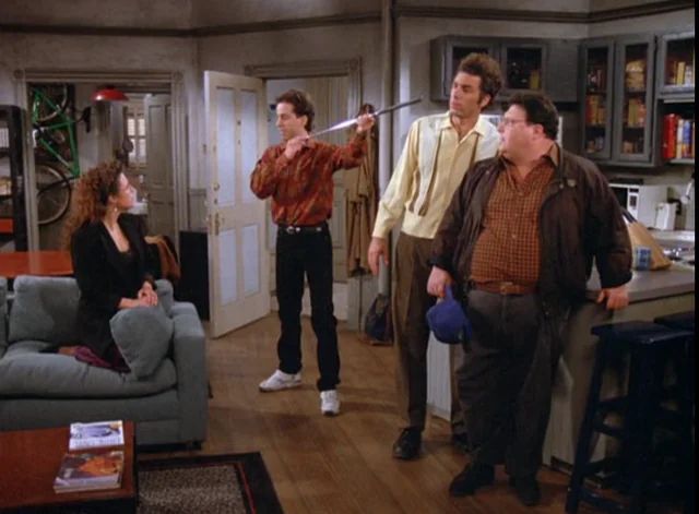 Seinfeld episode spoofing JFK