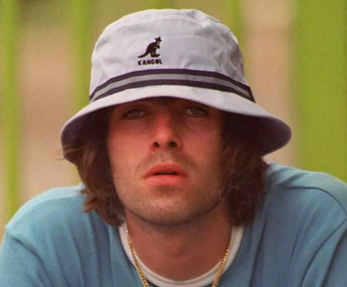 Liam Gallagher in a bucket hat 