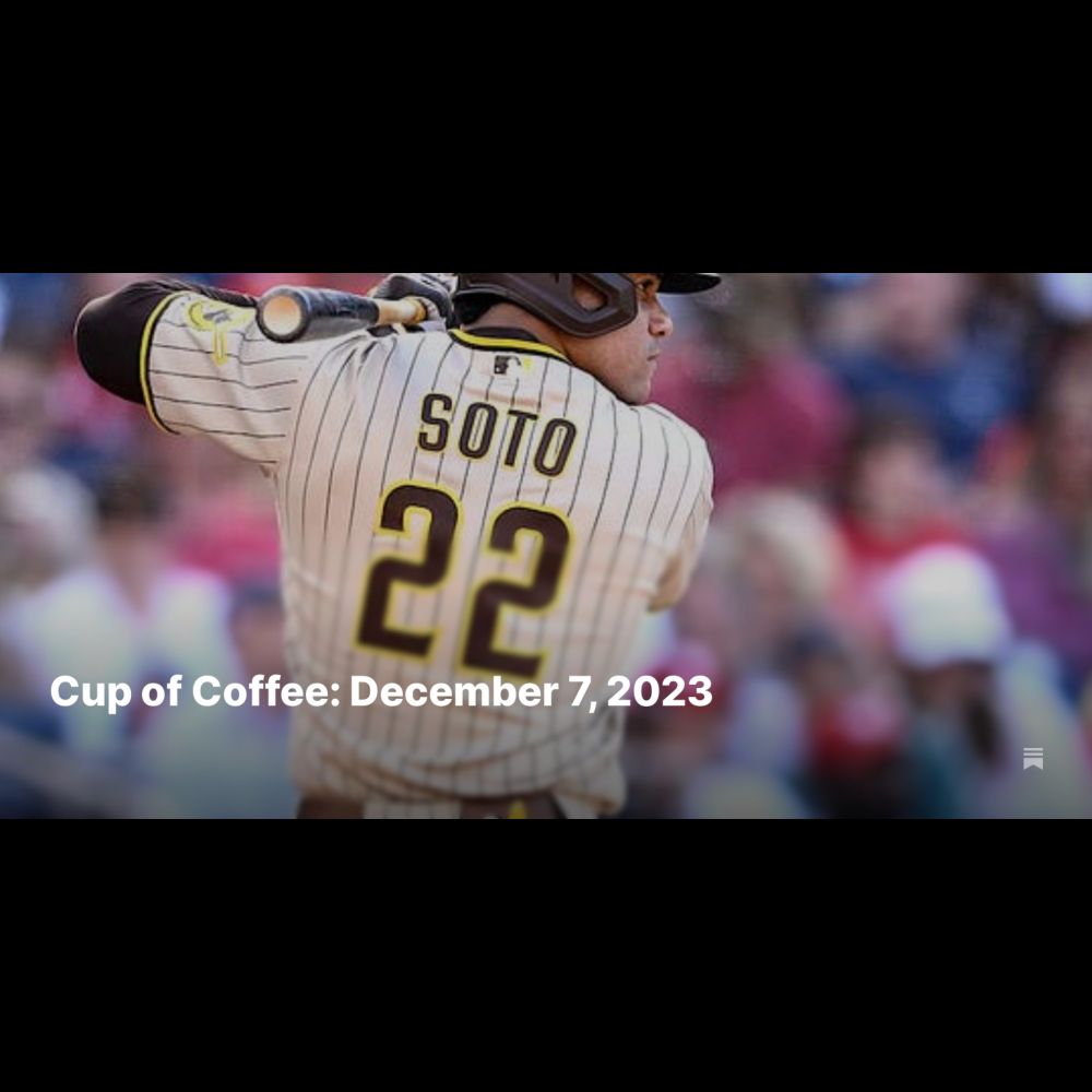 Cup of Coffee: December 7, 2023