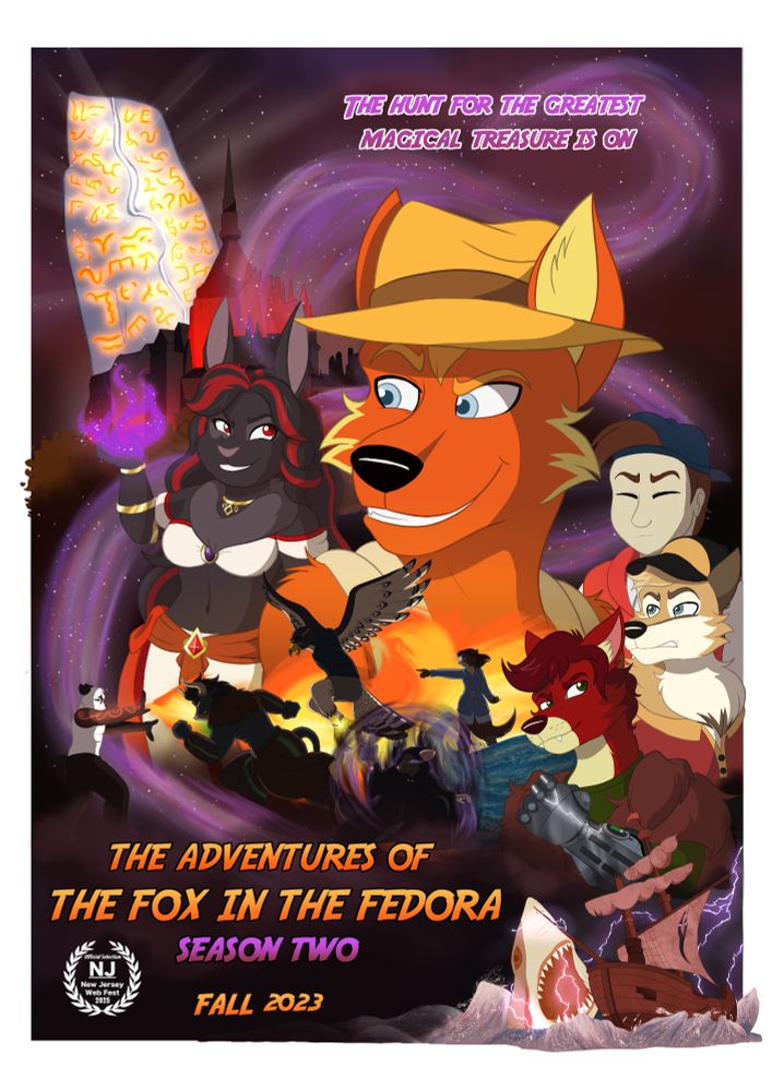 Poster for The Adventures of the Fox in the Fedora: Season 2
