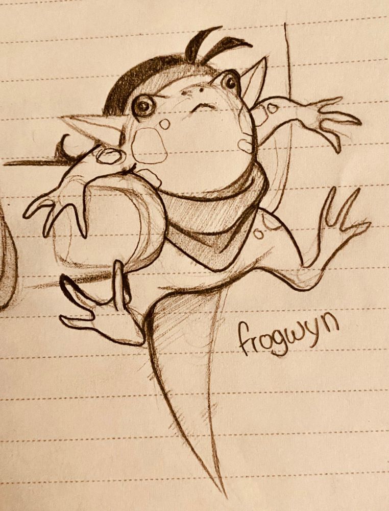 talwyn, but as a little frog