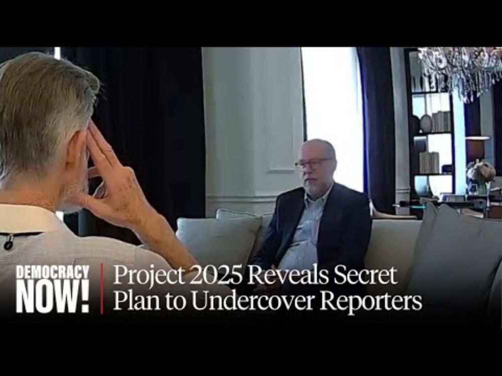 Project 2025 Co-Author Lays Out "Radical Agenda" for Next Trump Term in Undercover Video