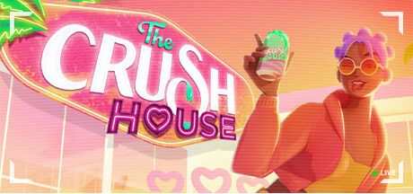 A steam game banner for The Crush House.