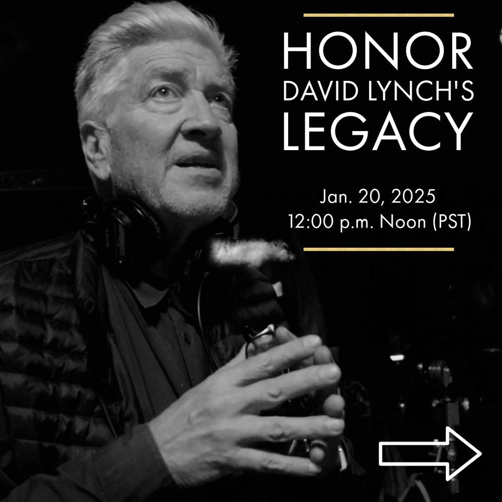 Honor David Lynch’s legacy on Jan. 20, 2025