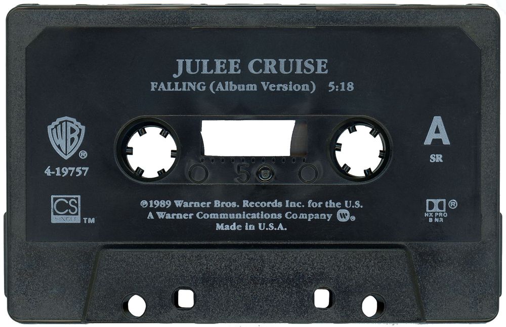 Cassette single of Julee Cruise’s “Falling”