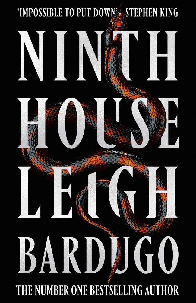 Book cover: Ninth House by Leigh Bardugo. 