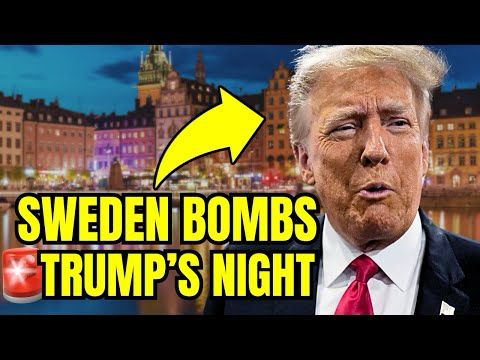 WATCH: Sweden Trolls Trump with SURPRISE Viral Video🚨