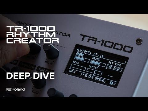Roland TR-1000 Rhythm Creator Deep Dive