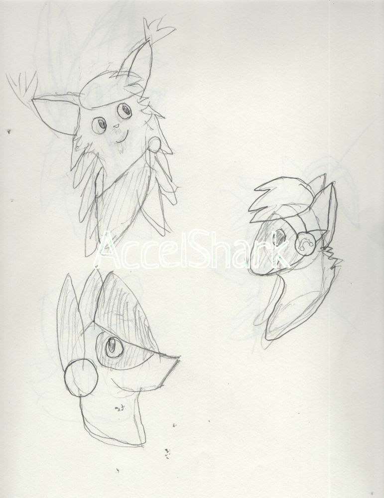 Cartoon sketch headshots of me and my friends (1/2)