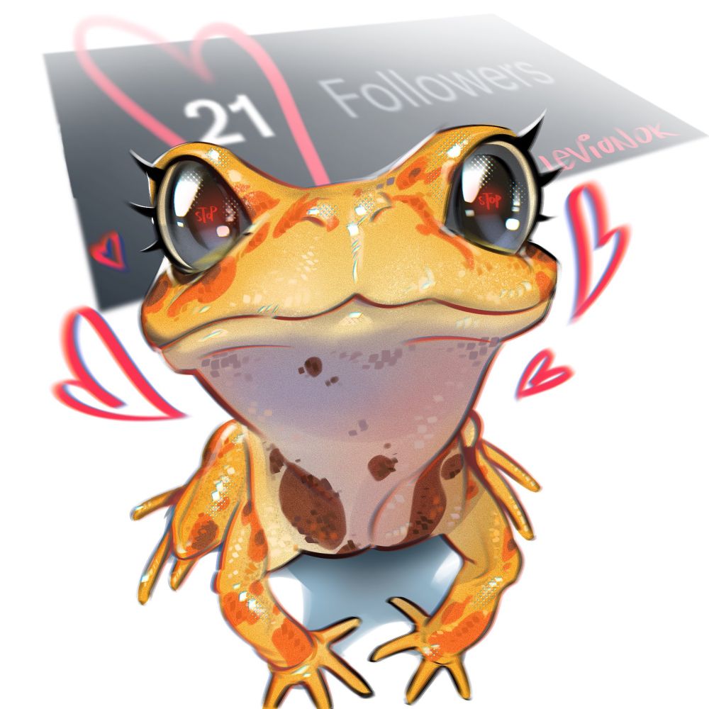 painting of a tree frogs