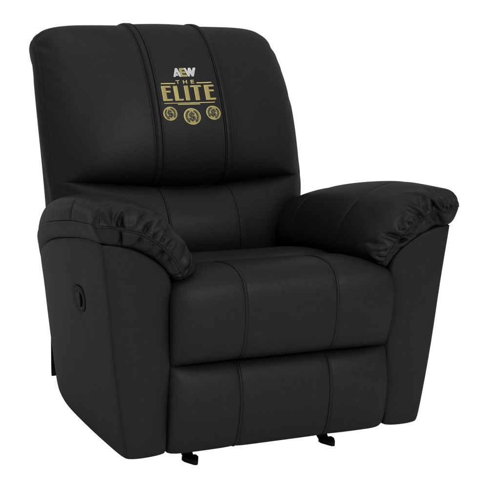 Zipchair Recliner branded with AEW The Elite. Perfect for company funded bedroom redecorating.