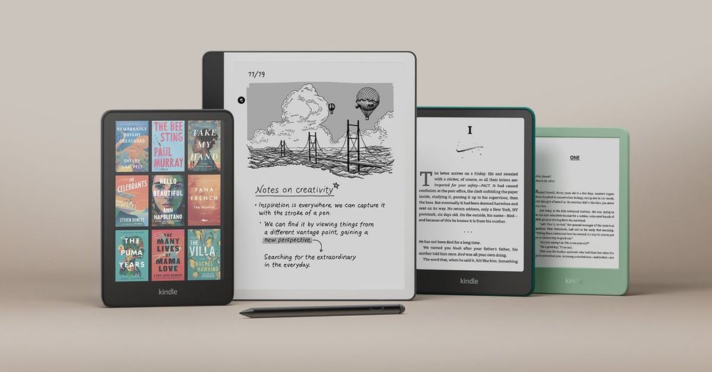 Amazon’s new Kindle family includes the first color Kindle