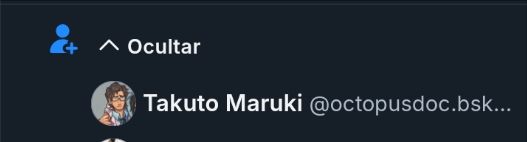 Screenshot a Takuto Maruki account following! 