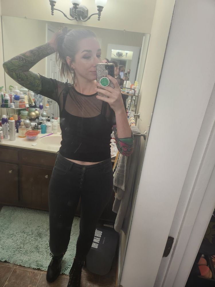 Shit kickers for the pit I tried desperately to stay away from