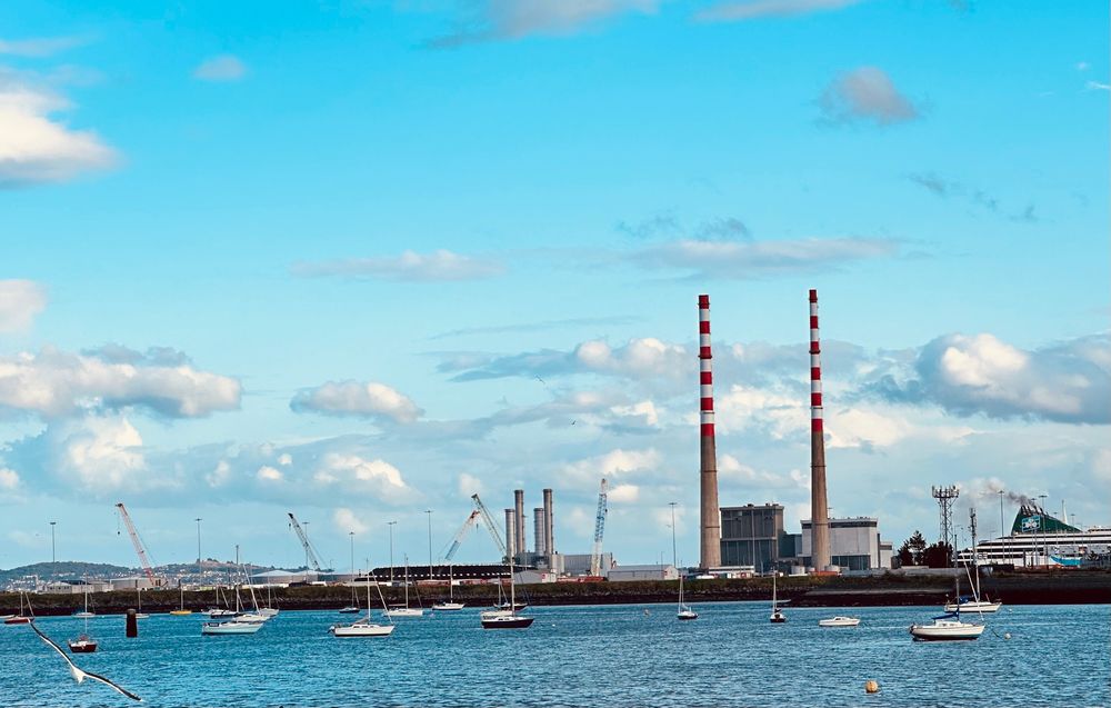 Clontarf seafront on a summer’s evening.