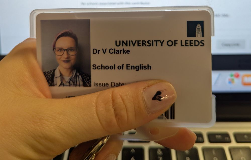 Work ID card for University of Leeds
