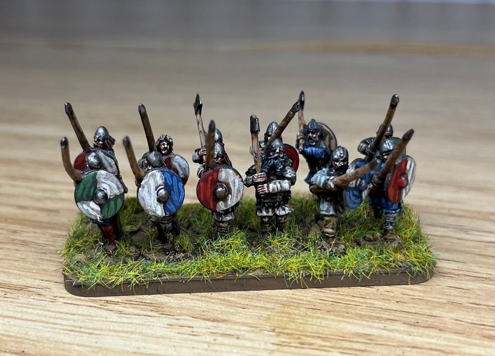 Finished Vikings on sabot